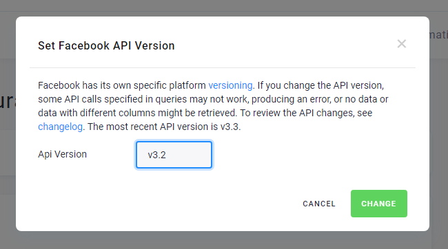 Screenshot - Api Version